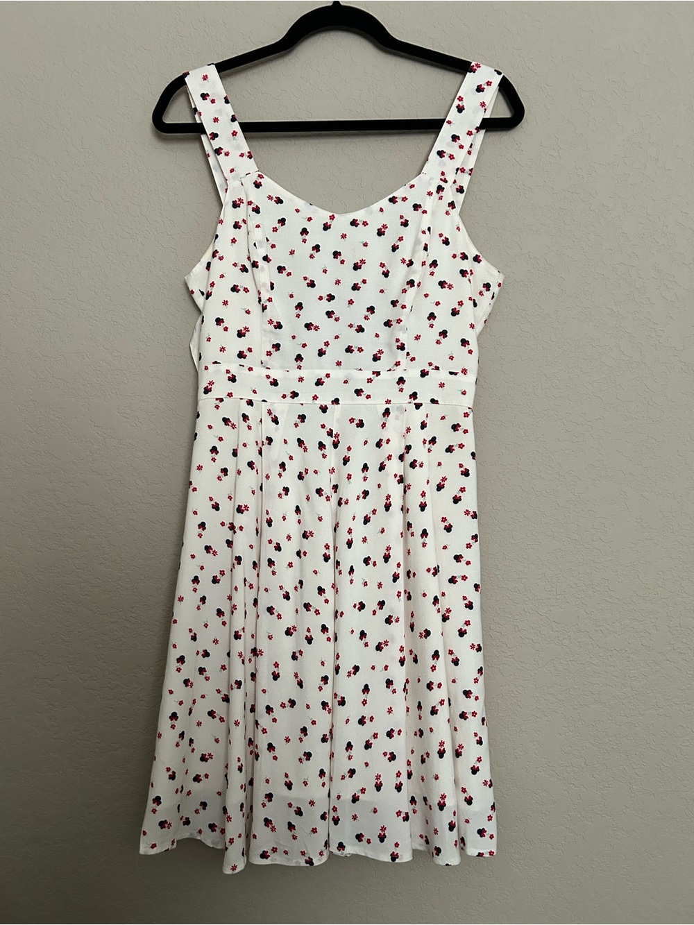 Lauren Conrad — Minnie Mouse Disney White Floral Sundress — size 8